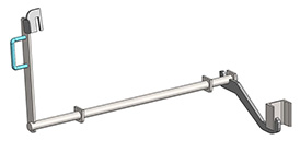 Sous ensemble complet "fermeture latrale de scurit"